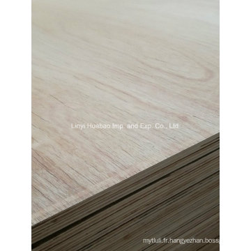 Contreplaqué laminé 18 mm pour armoires E0 Glue Furniture Grade